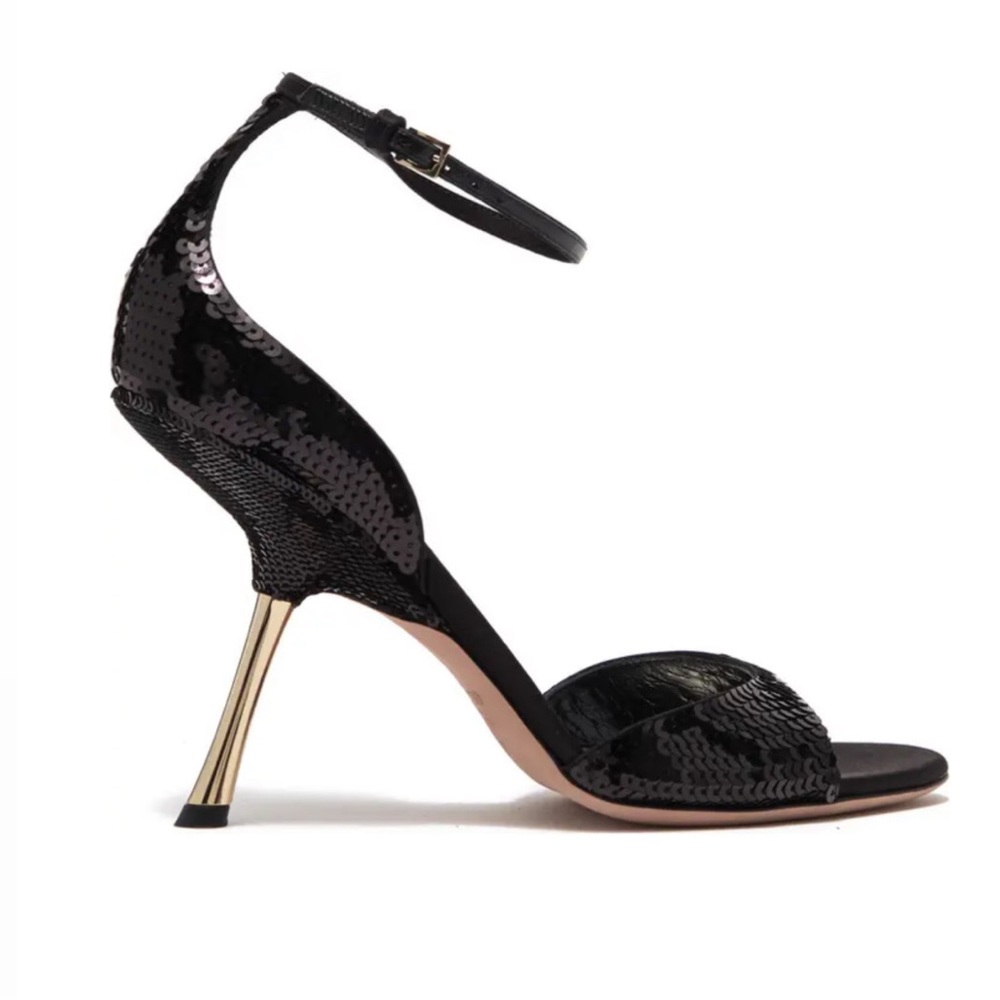 Valentino Sequin Angle Strap Sequin - image 3